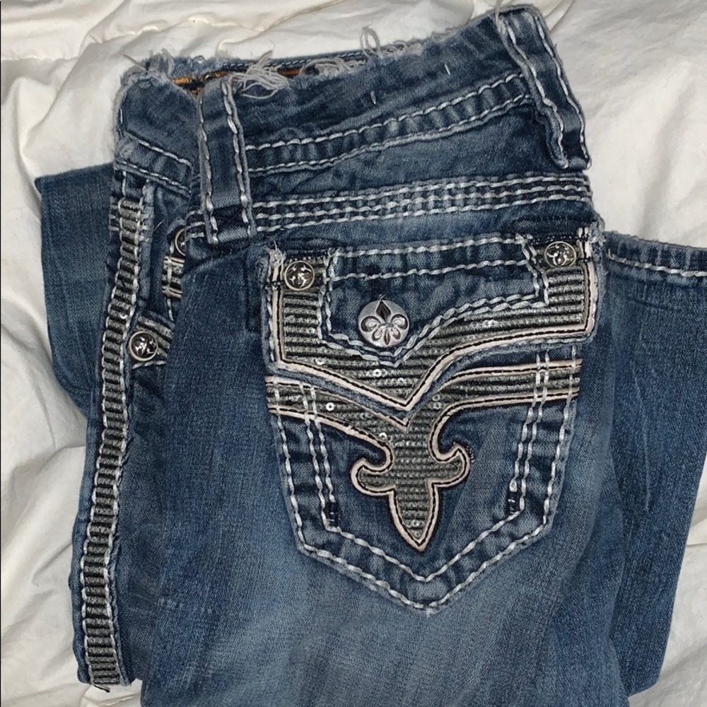 MAKE OFFERS! Rock revival boot cut jeans!